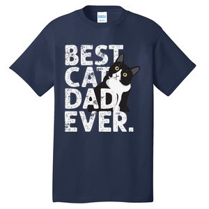 Cat Daddy Father Gift Best Cat Dad Ever Tall T-Shirt