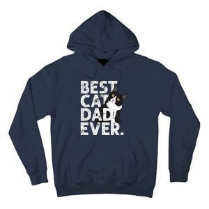 Cat Daddy Father Gift Best Cat Dad Ever Tall Hoodie