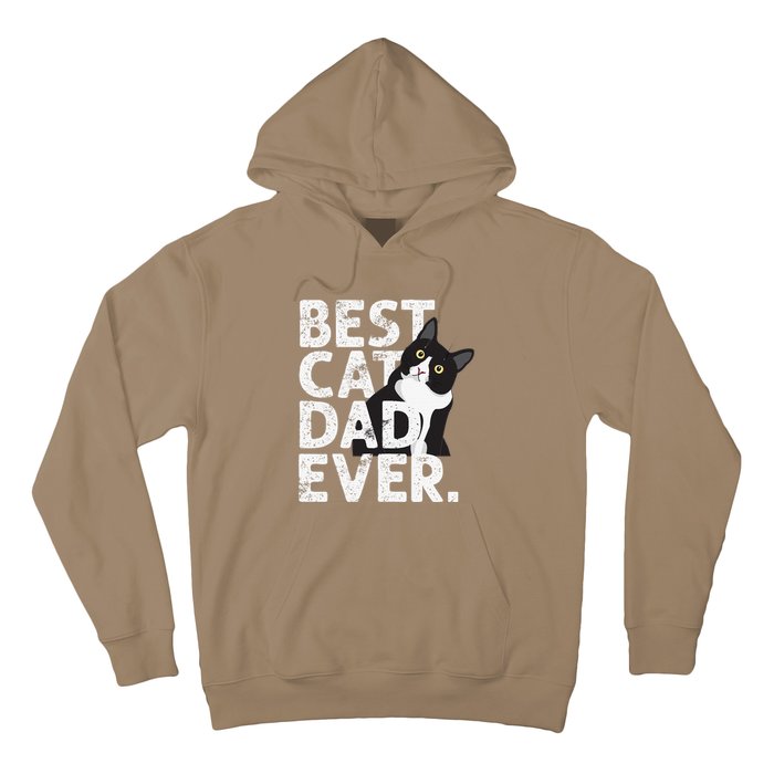 Cat Daddy Father Gift Best Cat Dad Ever Hoodie