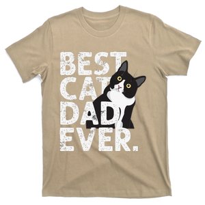 Cat Daddy Father Gift Best Cat Dad Ever T-Shirt