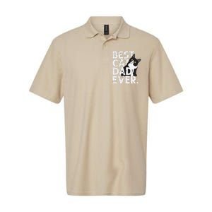 Cat Daddy Father Gift Best Cat Dad Ever Softstyle Adult Sport Polo