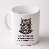 Cat Daddies For Kamala Funny Cat Dad Vote Election 2024 Coffee Mug