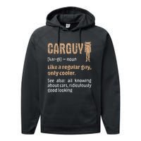 Carguy Definition Funny Friend Car Lover Cars Themed Meaningful Gift Performance Fleece Hoodie