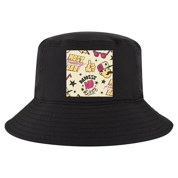 Cool Dad Father's Day Cool Comfort Performance Bucket Hat