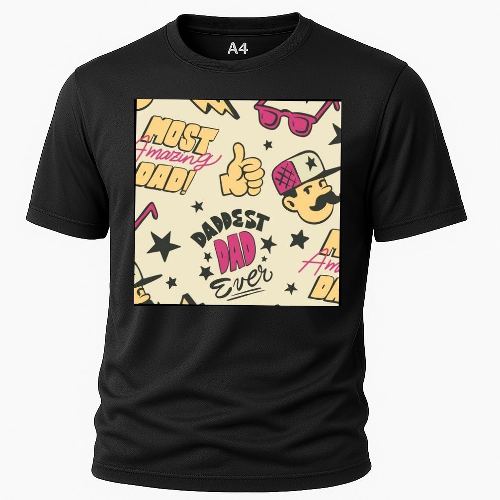 Cool Dad Father's Day Cooling Performance Crew T-Shirt