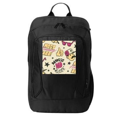 Cool Dad Father's Day City Backpack