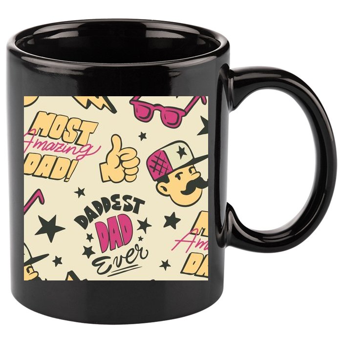 Cool Dad Father's Day 11oz C Handle Ceramic Mug