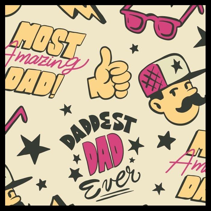 Cool Dad Father's Day 16 in Basic Backpack