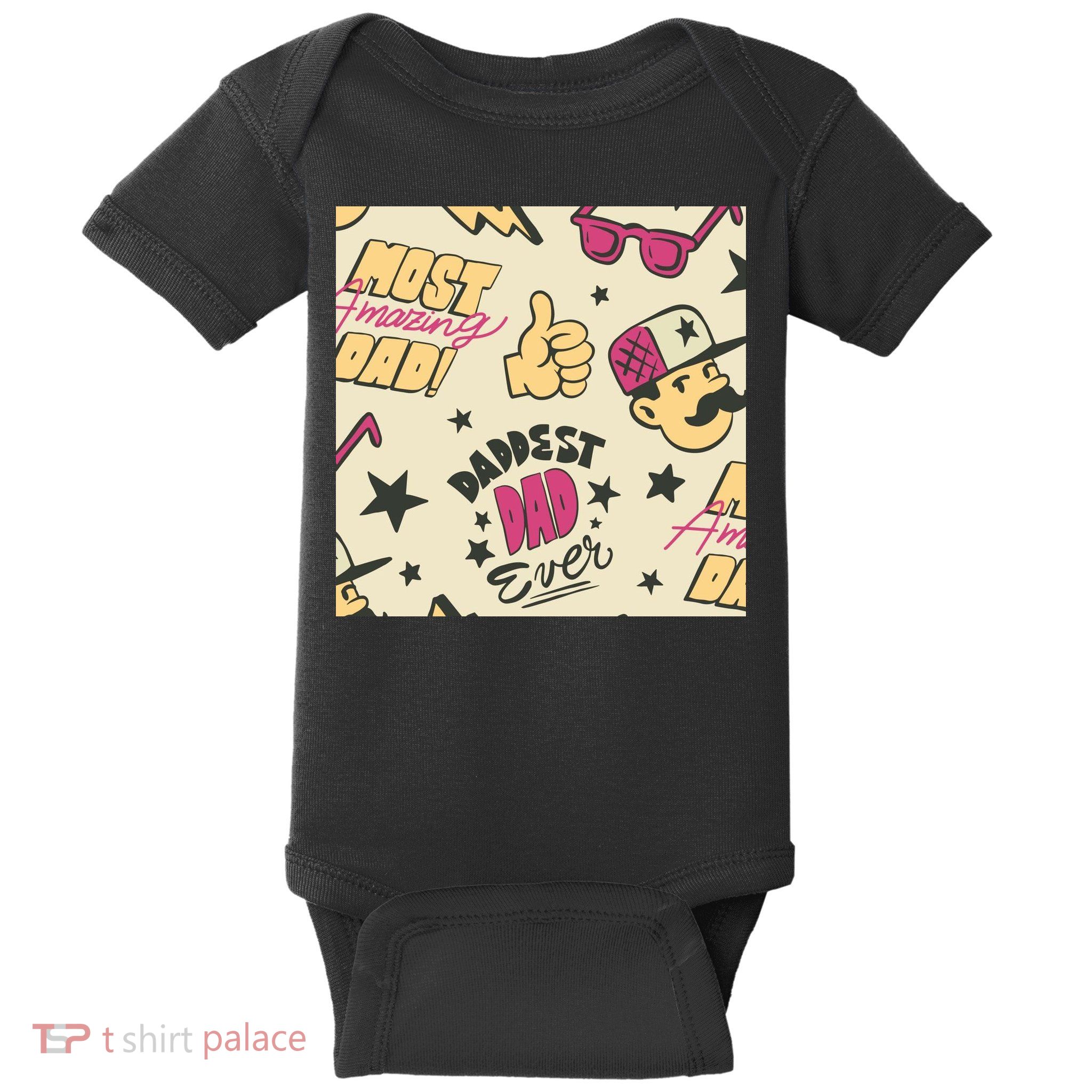 Cool Dad Father's Day Baby Bodysuit