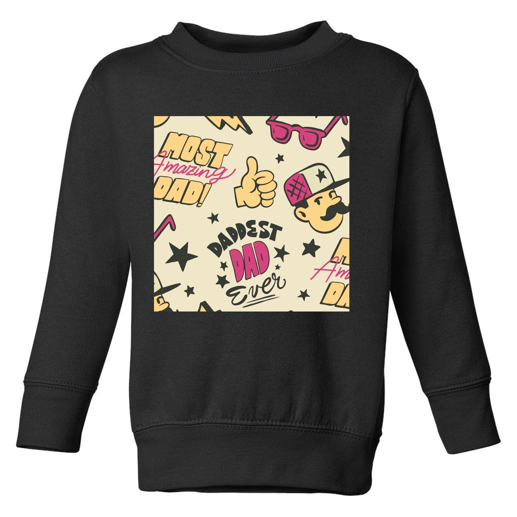 Cool Dad Father's Day Toddler Sweatshirt