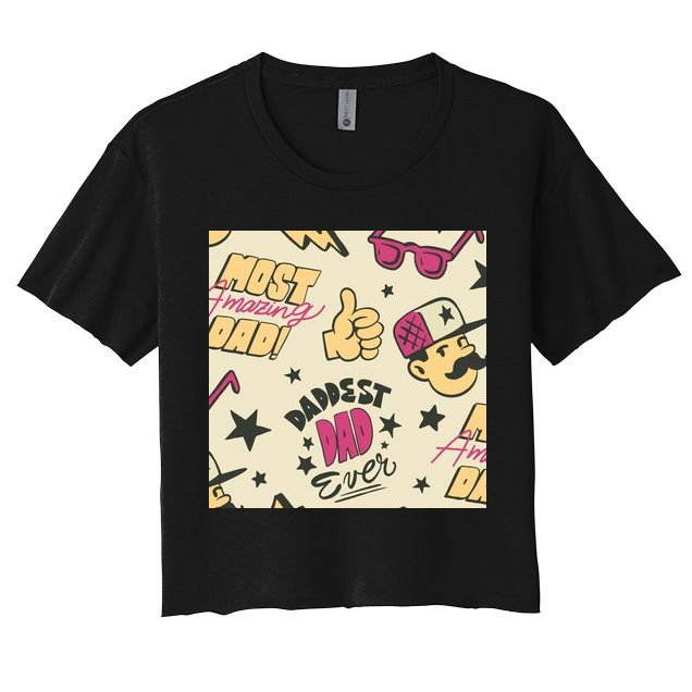 Cool Dad Father's Day Crop Top