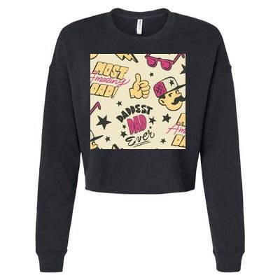 Cool Dad Father's Day Cropped Pullover Crew