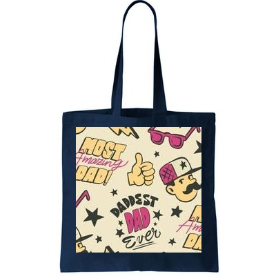 Cool Dad Father's Day Tote Bag