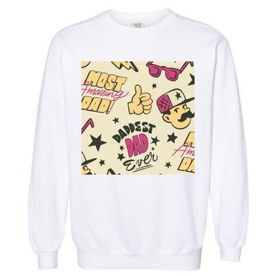 Cool Dad Father's Day Garment-Dyed Sweatshirt