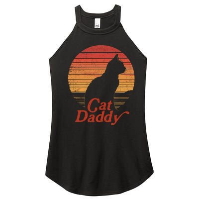 Cat Daddy Funny Cat Lover Cat Dad Women’s Perfect Tri Rocker Tank