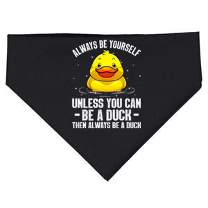 Cute Duck For  Aquatic Bird Rubber Duck Lovers USA-Made Doggie Bandana