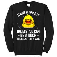 Cute Duck For  Aquatic Bird Rubber Duck Lovers Sweatshirt