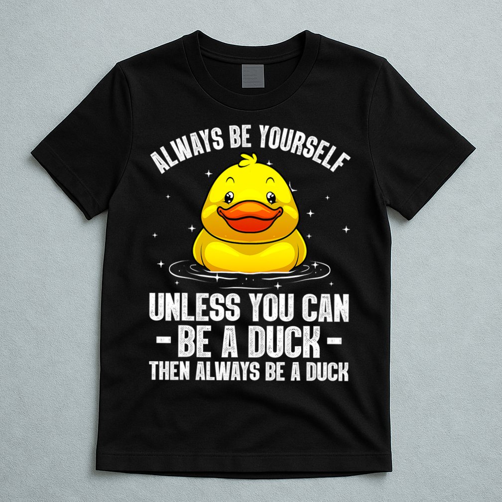 Cute Duck For  Aquatic Bird Rubber Duck Lovers T-Shirt