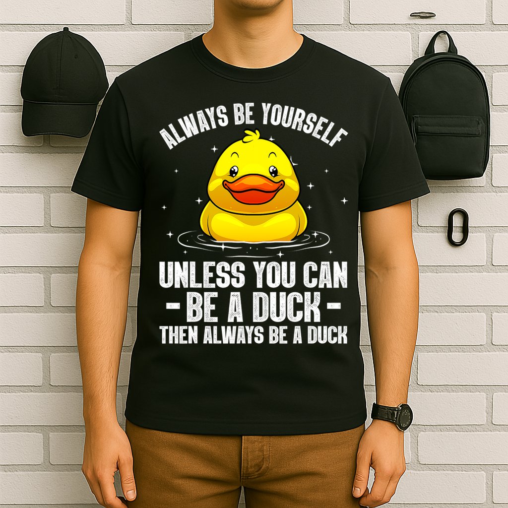 Cute Duck For  Aquatic Bird Rubber Duck Lovers T-Shirt