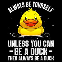 Cute Duck For  Aquatic Bird Rubber Duck Lovers Drawstring Bag