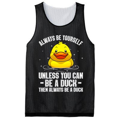 Cute Duck For  Aquatic Bird Rubber Duck Lovers Mesh Reversible Basketball Jersey Tank