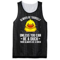 Cute Duck For  Aquatic Bird Rubber Duck Lovers Mesh Reversible Basketball Jersey Tank