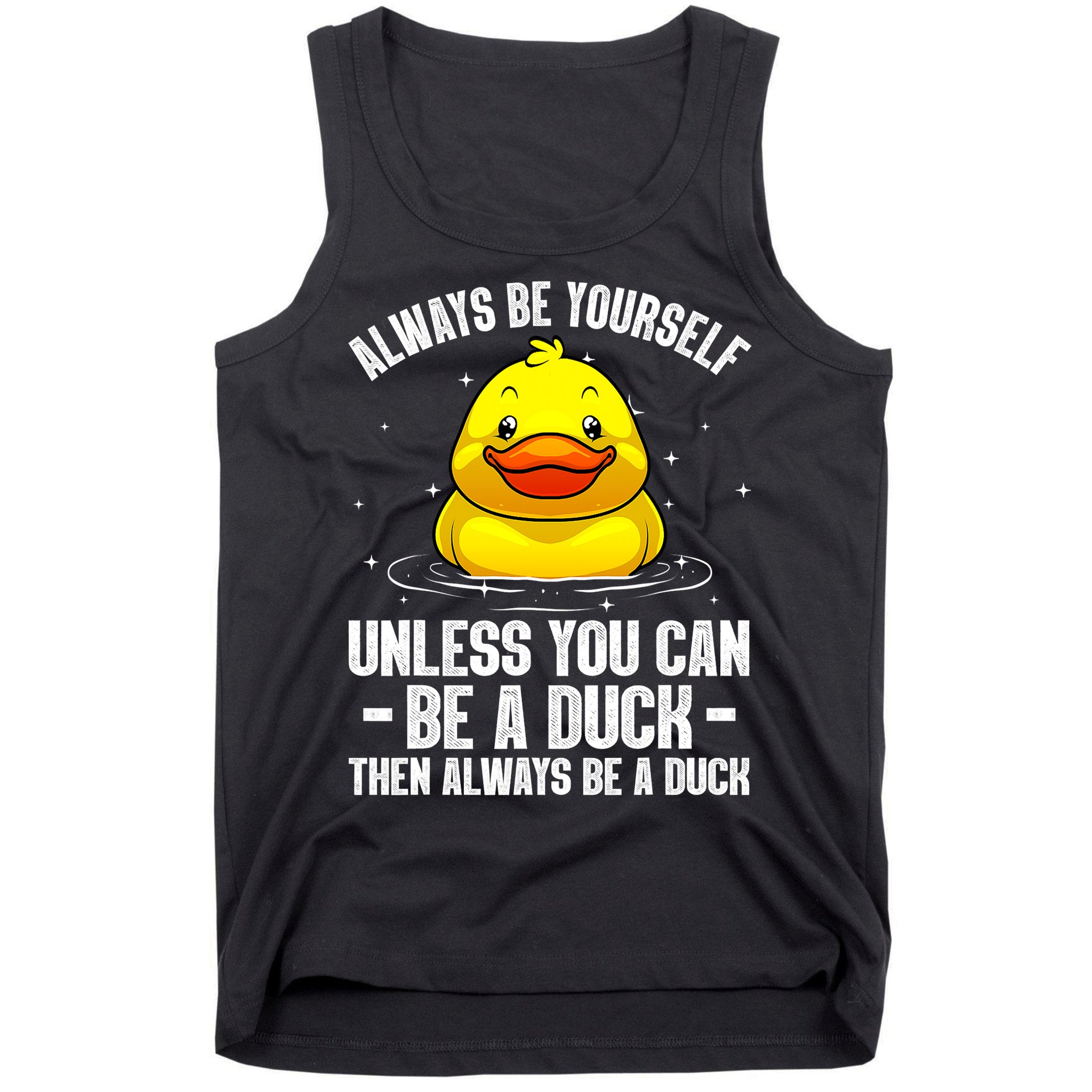Cute Duck For  Aquatic Bird Rubber Duck Lovers Tank Top