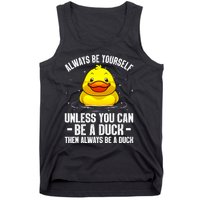 Cute Duck For  Aquatic Bird Rubber Duck Lovers Tank Top