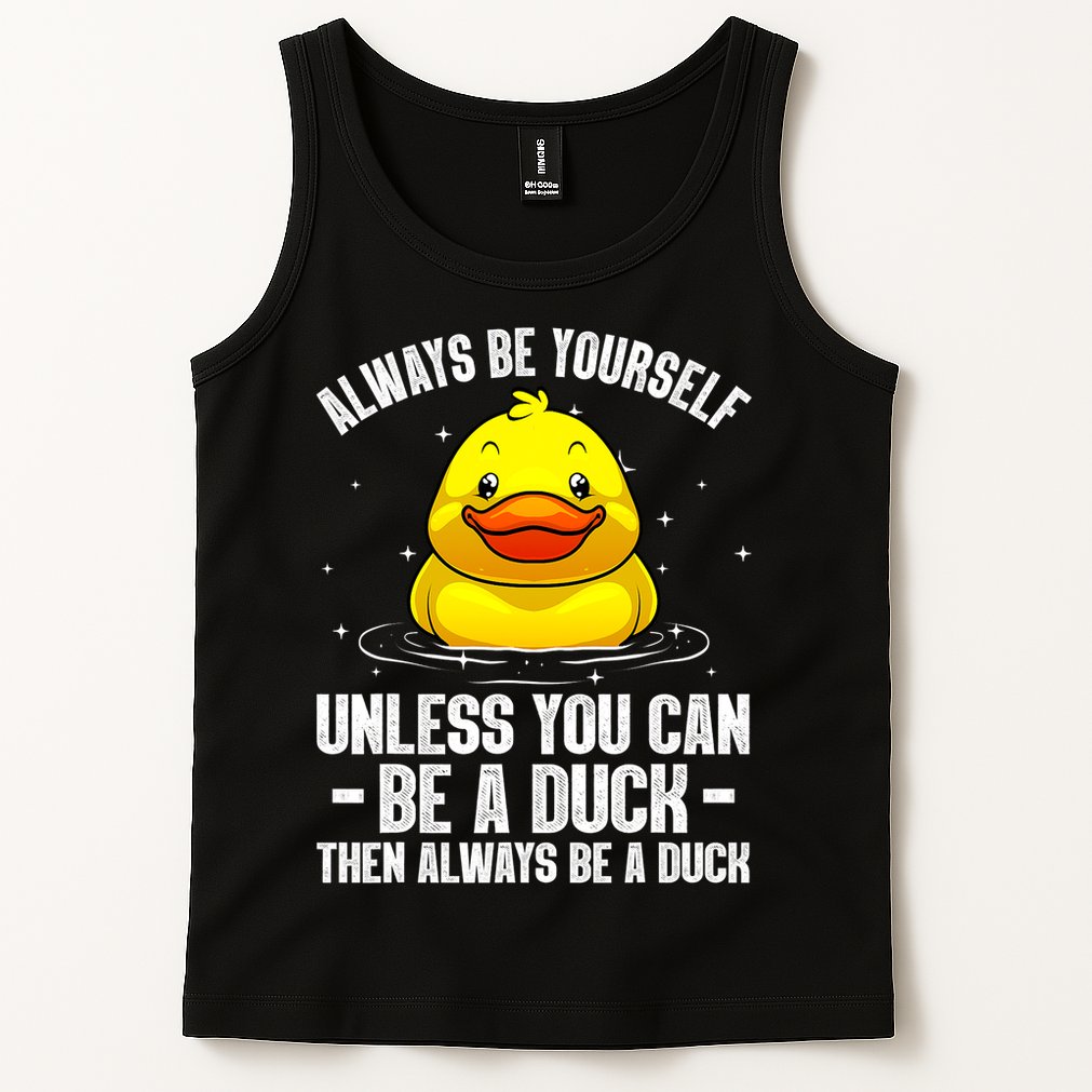 Cute Duck For  Aquatic Bird Rubber Duck Lovers Tank Top