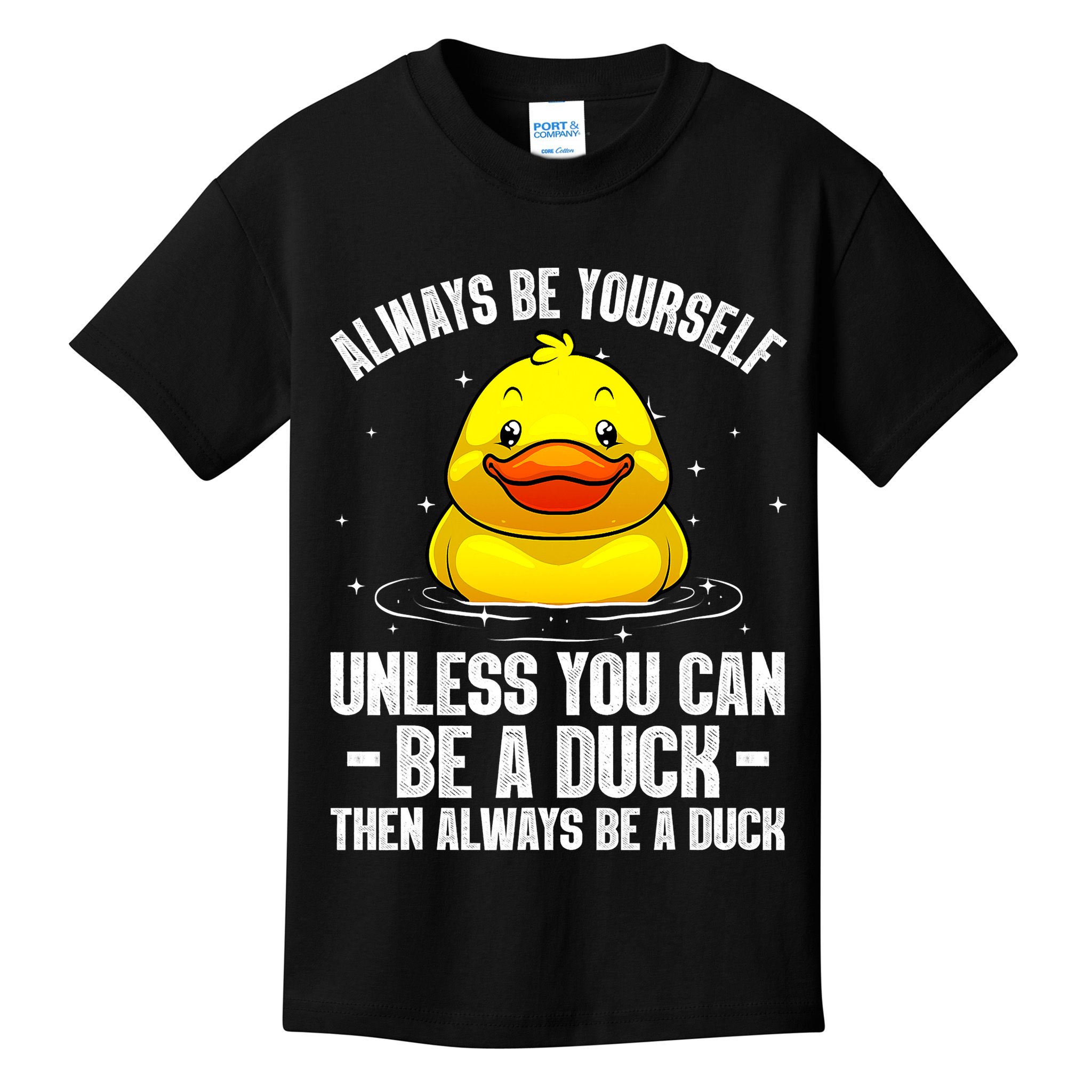 Cute Duck For  Aquatic Bird Rubber Duck Lovers Kids T-Shirt