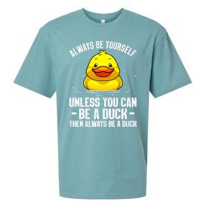 Cute Duck For  Aquatic Bird Rubber Duck Lovers Sueded Cloud Jersey T-Shirt