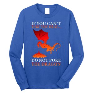 Cool Dragon Flamespewing Flying Mythical Creature Long Sleeve Shirt