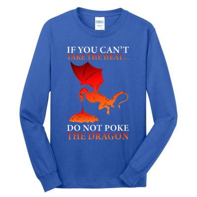 Cool Dragon Flamespewing Flying Mythical Creature Tall Long Sleeve T-Shirt