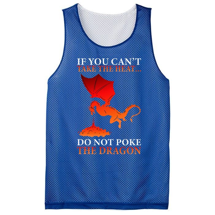 Cool Dragon Flamespewing Flying Mythical Creature Mesh Reversible Basketball Jersey Tank