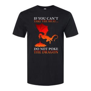 Cool Dragon Flamespewing Flying Mythical Creature Softstyle CVC T-Shirt