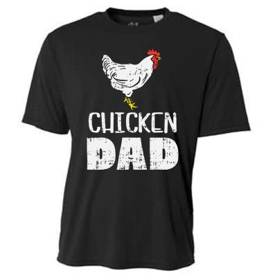  Chicken Dad Farm Animal Farming Life Farmer Rancher Cooling Performance Crew T-Shirt