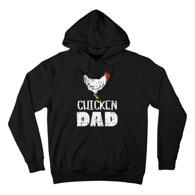  Chicken Dad Farm Animal Farming Life Farmer Rancher Hoodie