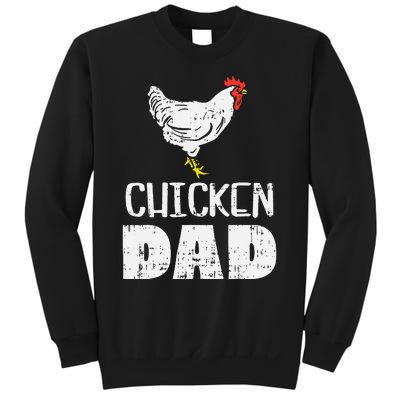  Chicken Dad Farm Animal Farming Life Farmer Rancher Sweatshirt