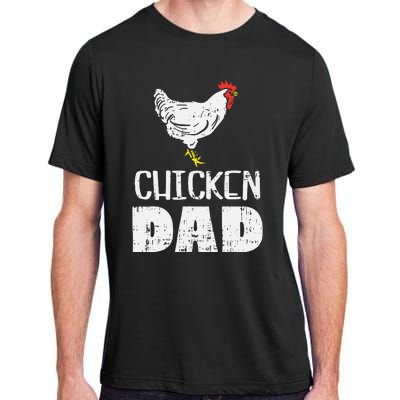  Chicken Dad Farm Animal Farming Life Farmer Rancher Adult ChromaSoft Performance T-Shirt