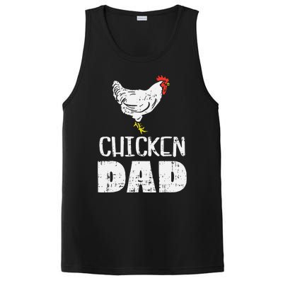  Chicken Dad Farm Animal Farming Life Farmer Rancher PosiCharge Competitor Tank