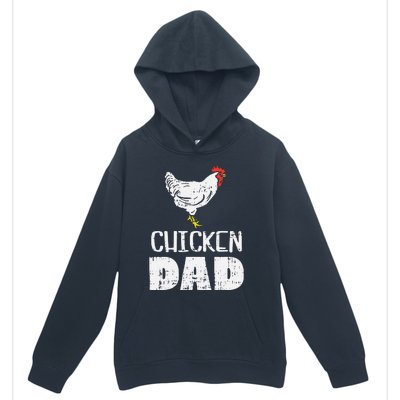  Chicken Dad Farm Animal Farming Life Farmer Rancher Urban Pullover Hoodie