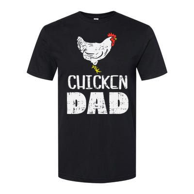  Chicken Dad Farm Animal Farming Life Farmer Rancher Softstyle CVC T-Shirt