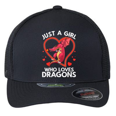 Cool Dragon For Women Dragons Mythical Dragon Lovers Flexfit Unipanel Trucker Cap