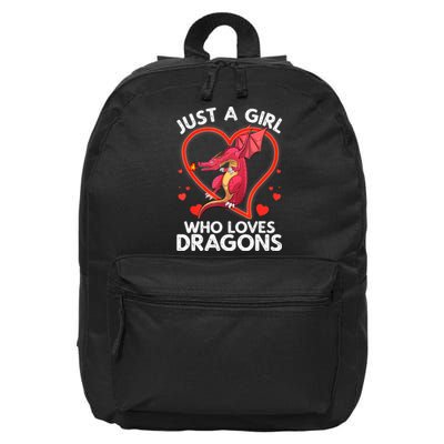 Cool Dragon For Women Dragons Mythical Dragon Lovers 16 in Basic Backpack