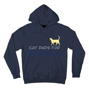 Cat Dads For Kamala Harris For President 2024 Tall Hoodie