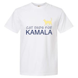 Cat Dads For Kamala Harris For President 2024 Garment-Dyed Heavyweight T-Shirt