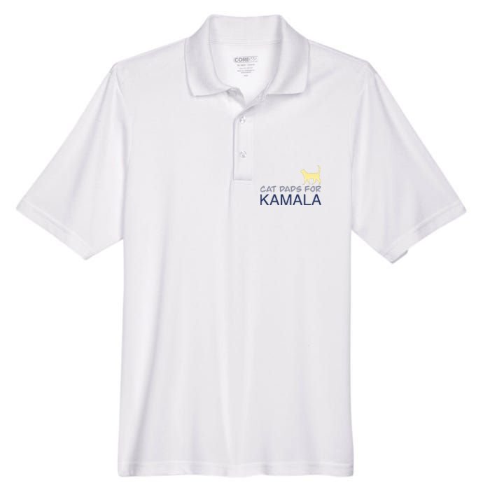 Cat Dads For Kamala Harris For President 2024 Men's Origin Performance Pique Polo