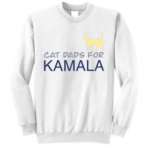 Cat Dads For Kamala Harris For President 2024 Sweatshirt