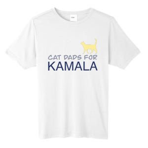 Cat Dads For Kamala Harris For President 2024 Tall Fusion ChromaSoft Performance T-Shirt