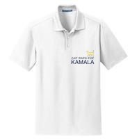 Cat Dads For Kamala Harris For President 2024 Dry Zone Grid Polo